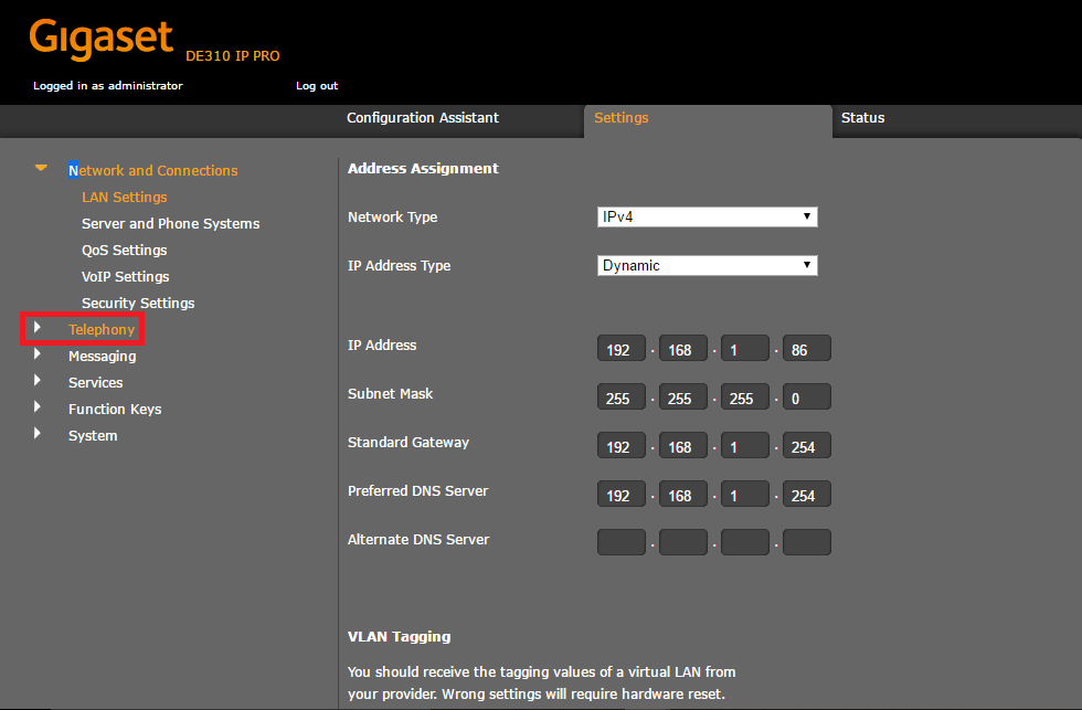 How to check your VoIP line is correctly configured and registered